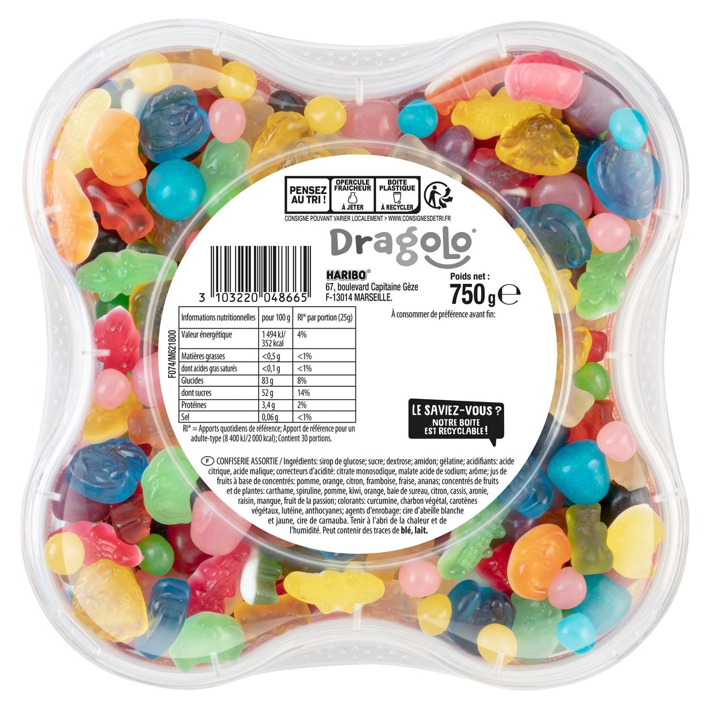 Bonbons Dragolo HARIBO