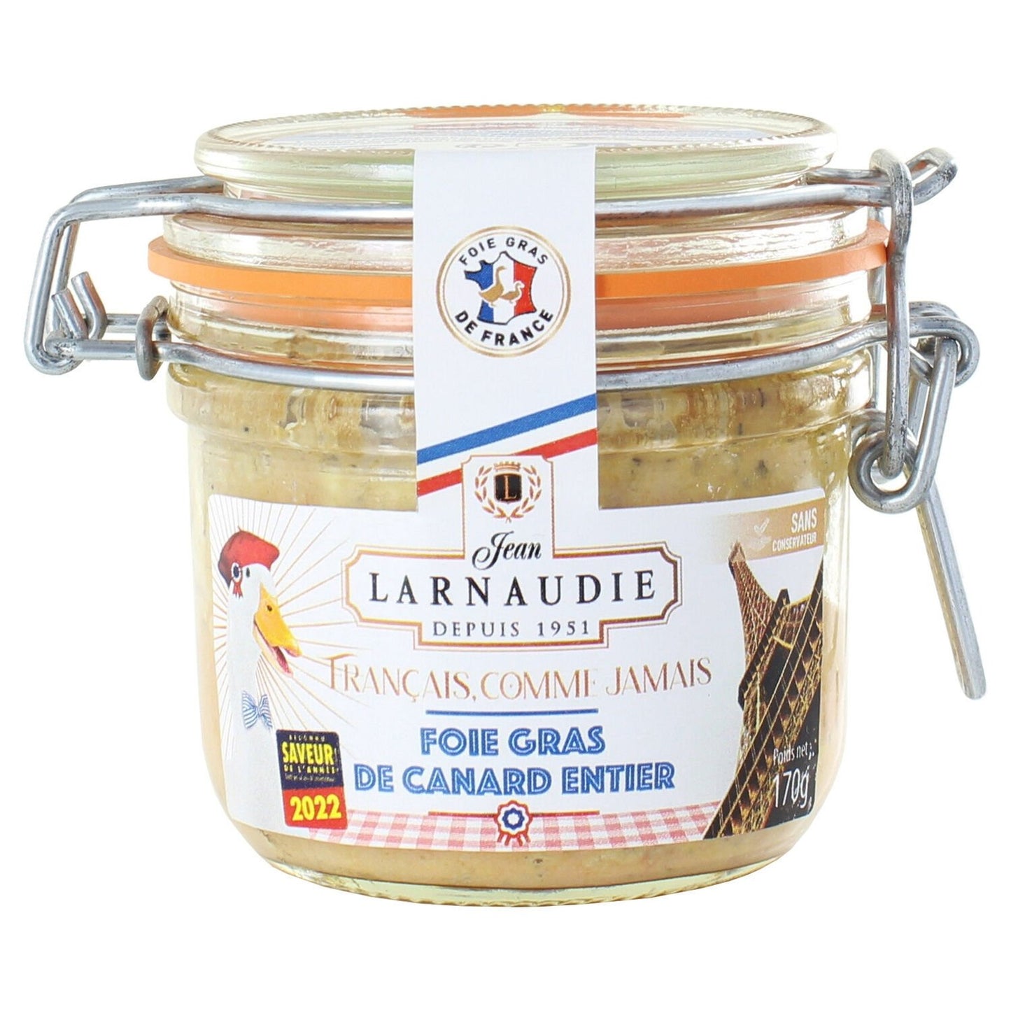Whole Duck Foie Gras France French Like Never Before JEAN LARNAUDIE