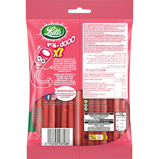 Filidoo XL Erdbeerbonbons LUTTI