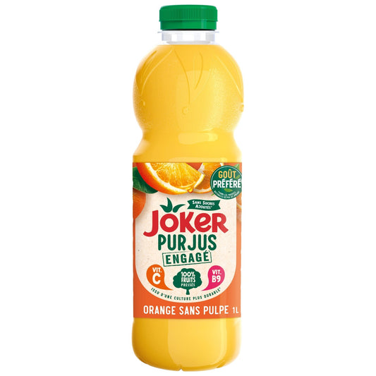JOKER Orangensaft ohne Fruchtfleisch ohne Zuckerzusatz