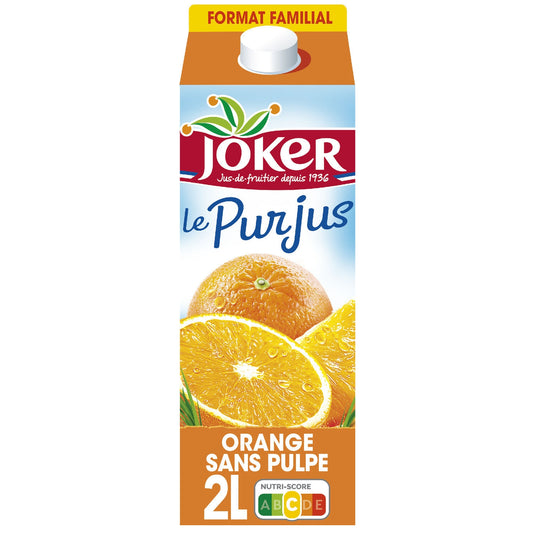 JOKER Orangensaft ohne Fruchtfleisch ohne Zuckerzusatz