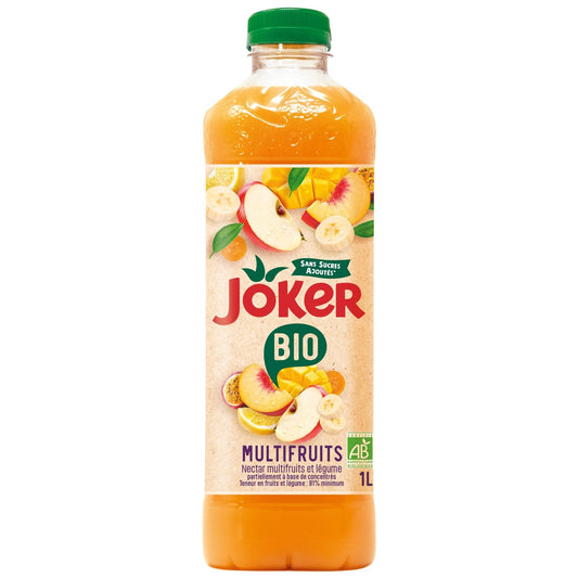JOKER Bio-Mehrfruchtnektar ohne Zuckerzusatz