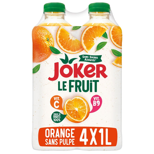 JOKER Orangensaft ohne Fruchtfleisch ohne Zuckerzusatz