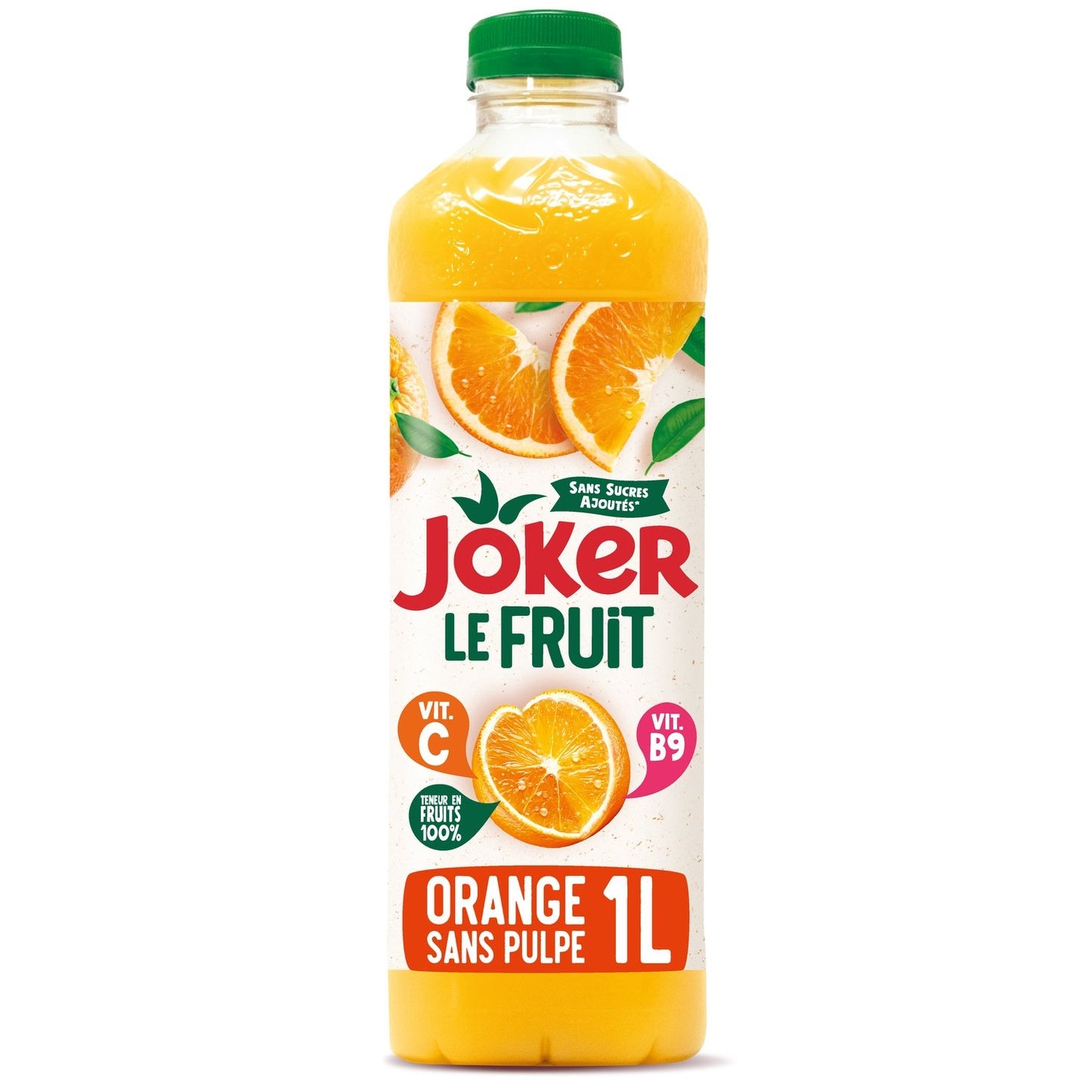 Jus d'Orange Sans Pulpe et Sans Sucres Ajoutés JOKER la bouteille de 1L