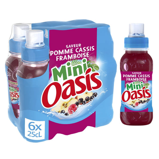 OASIS Apple, Blackcurrant and Raspberry Fruit Drink