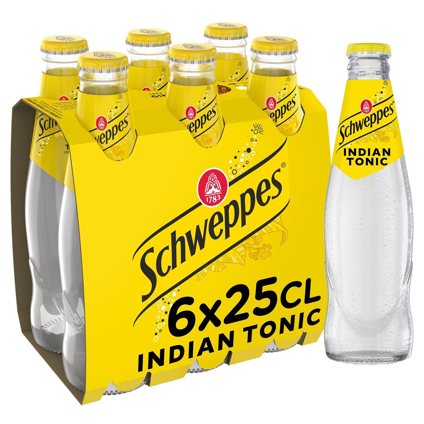 SCHWEPPES Indian Tonic Soda with Quinquina Bark Extract