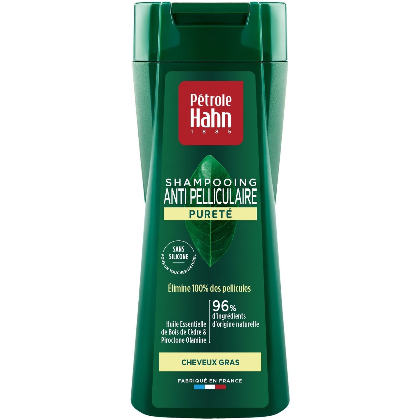 Shampoing Homme Antipelliculaire Cheveux Gras Classique PETROLE HAHN le flacon de 250mL