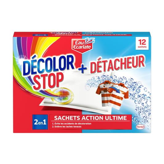Anti-Décoloration + Détacheur EAU ECARLATE