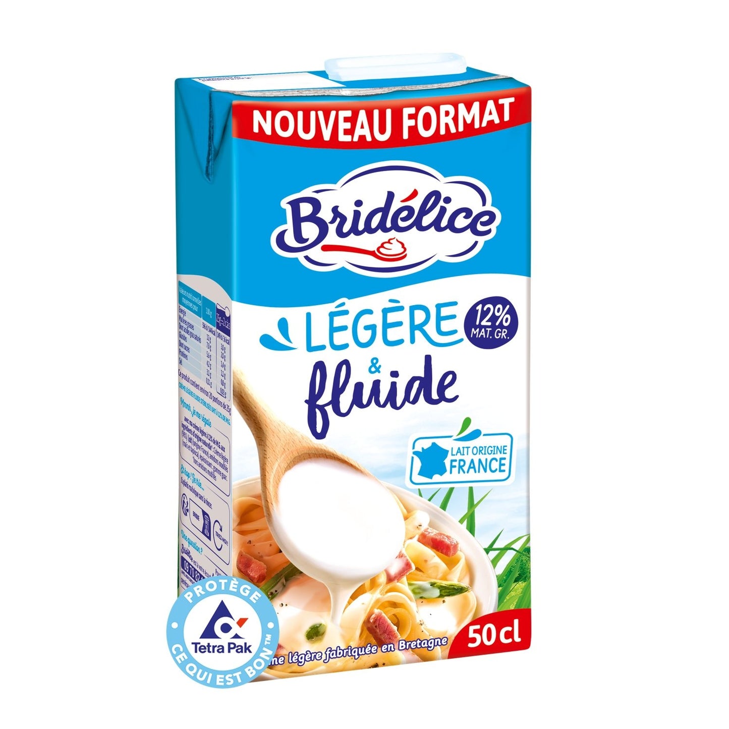 BRIDELICE UHT-sterilisierte 12 % mg leichte und flüssige Creme