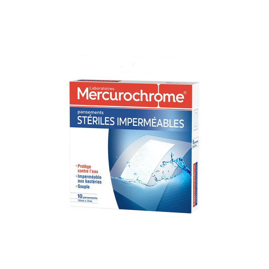 MERCUROCHROME Sterile wasserdichte Verbände 10x7cm