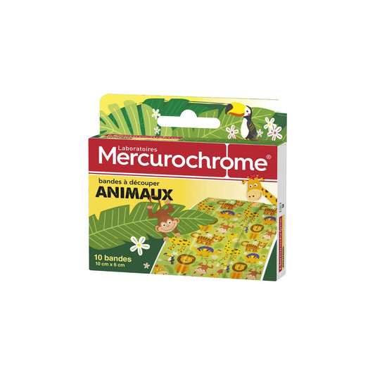 MERCUROCHROME Wasserfeste Tier-Ausschnitt-Bandagen