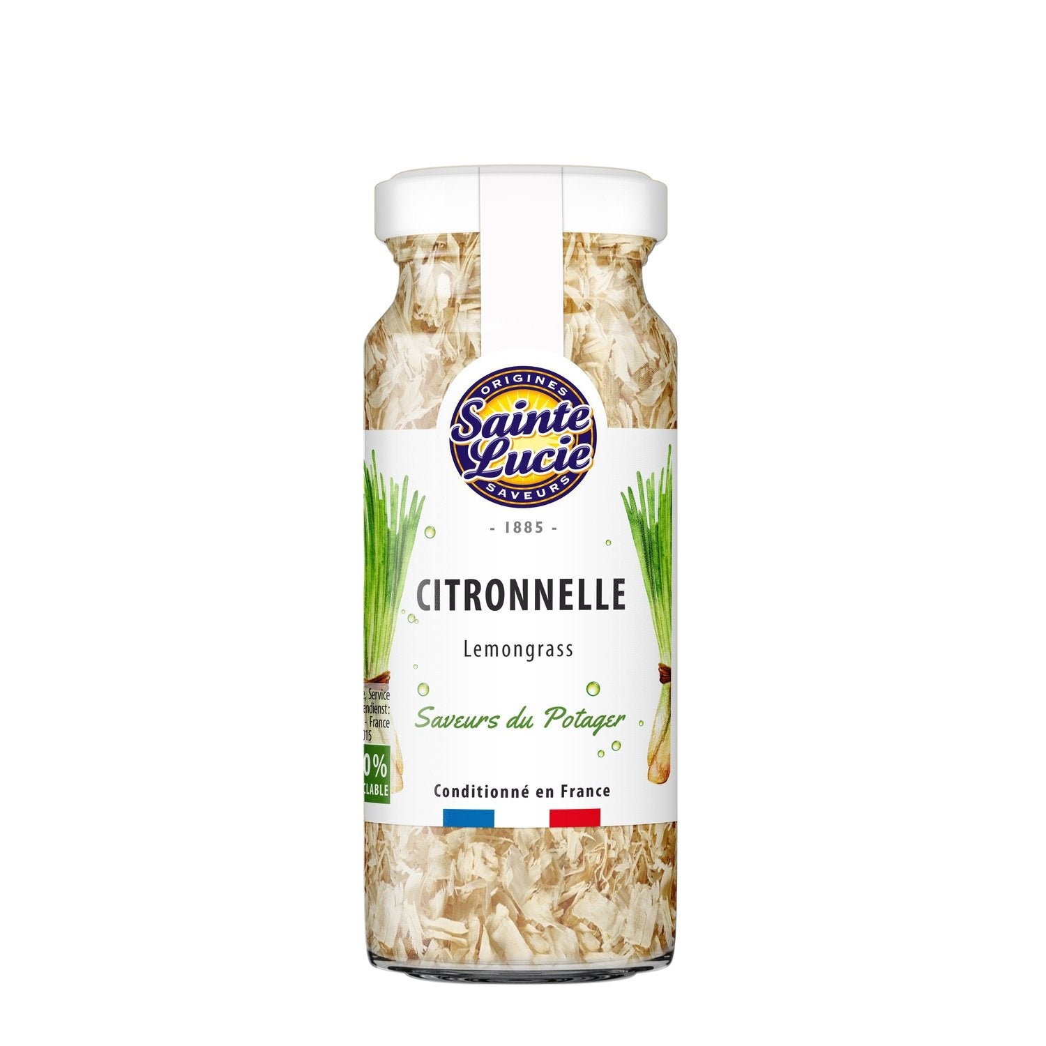 Zitronengras Aromen aus dem Gemüsegarten SAINTE LUCIE – La Famille à Table!