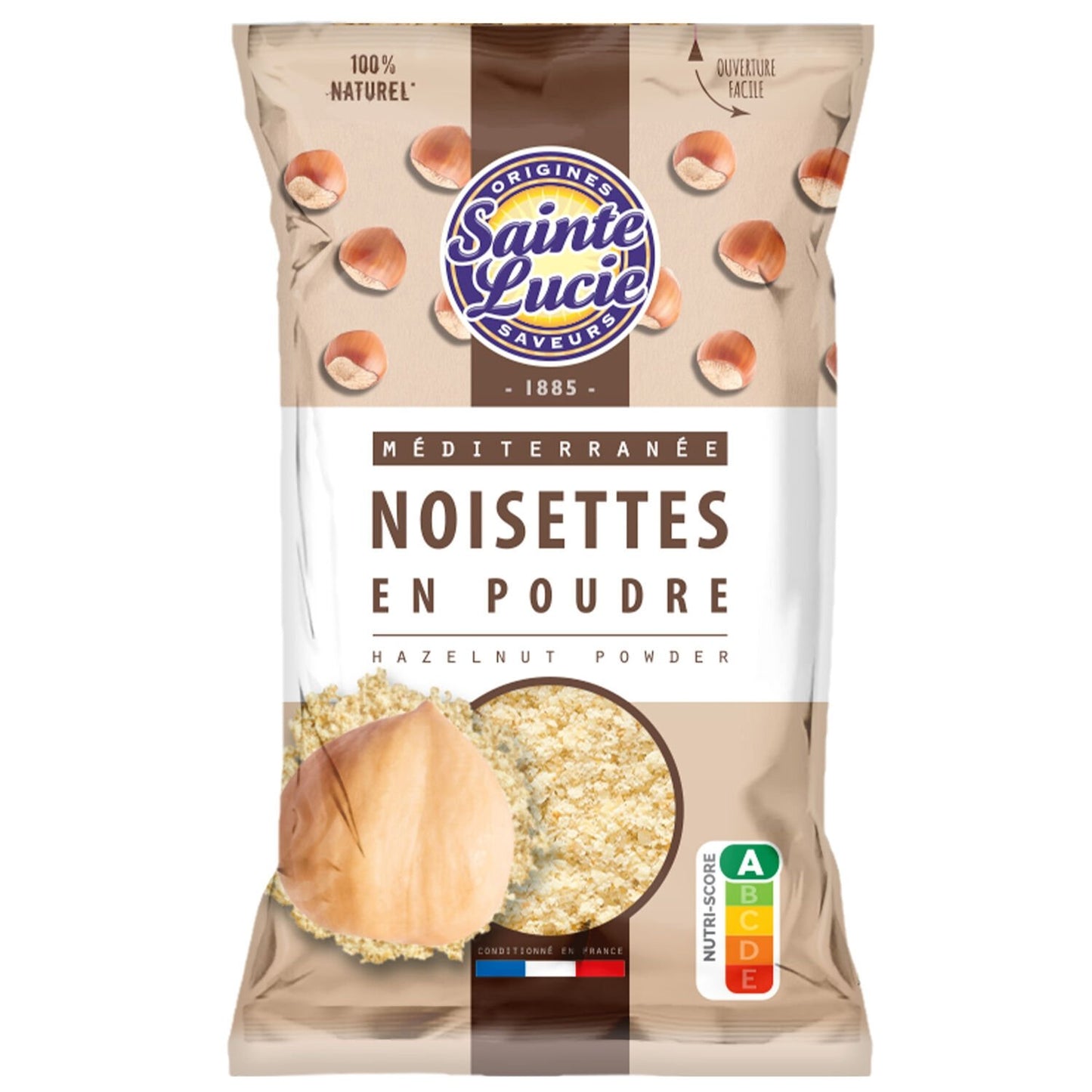 Noisettes en Poudre SAINTE LUCIE le sachet de 125 g