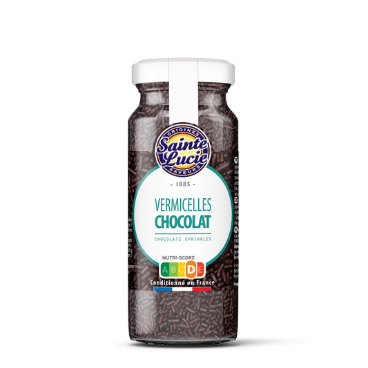 SAINT LUCIE Schokoladen-Fadennudeln-Dekorationen