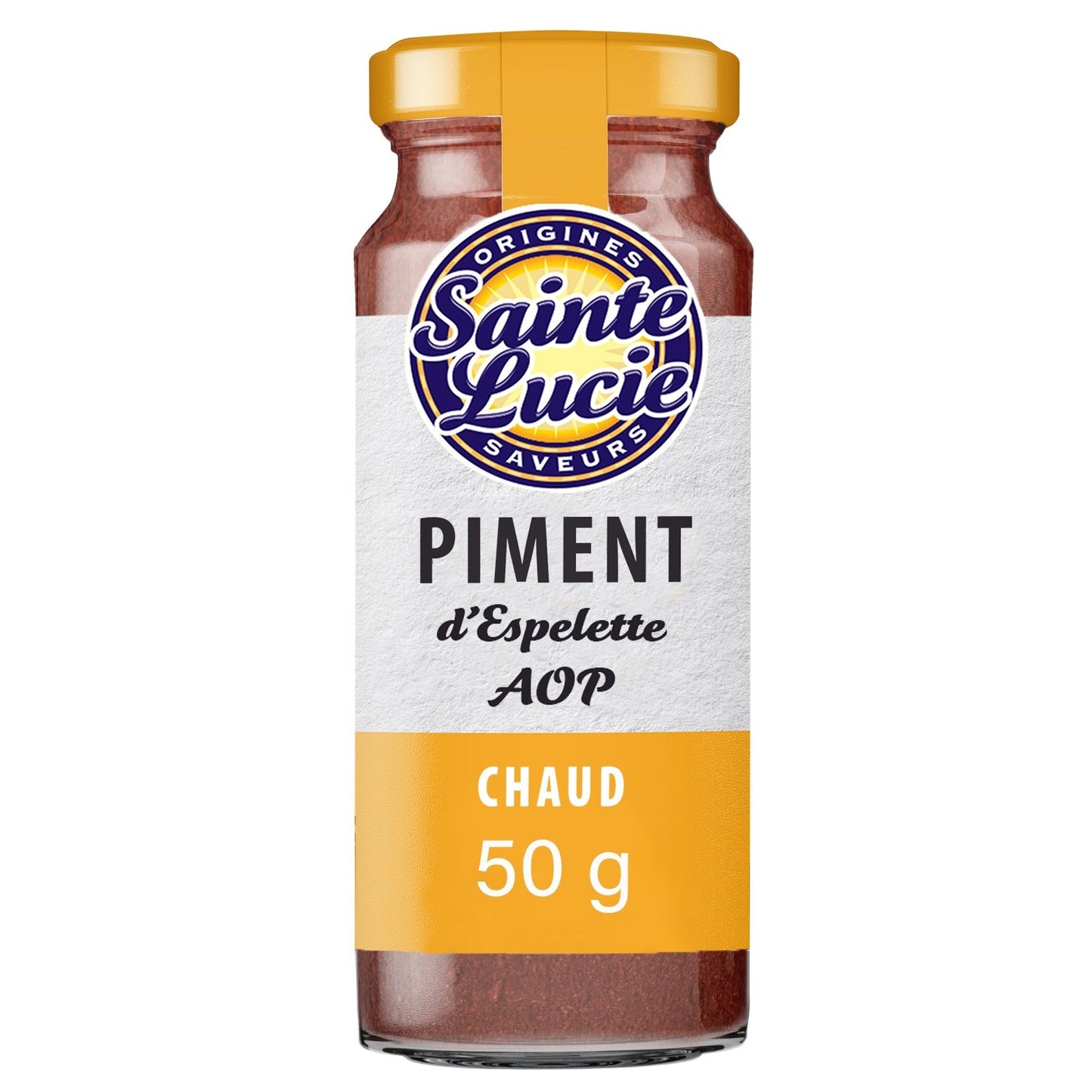 Piment d'Espelette AOP SAINTE LUCIE le flacon de 50 g