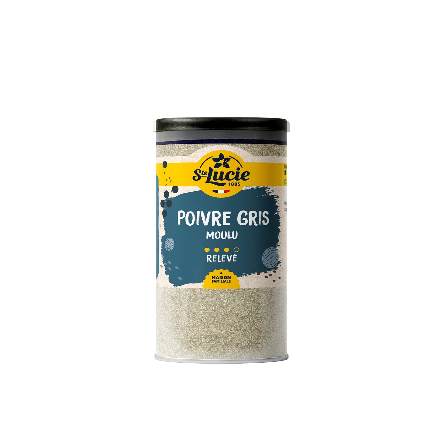 Poivre gris moulu SAINTE LUCIE