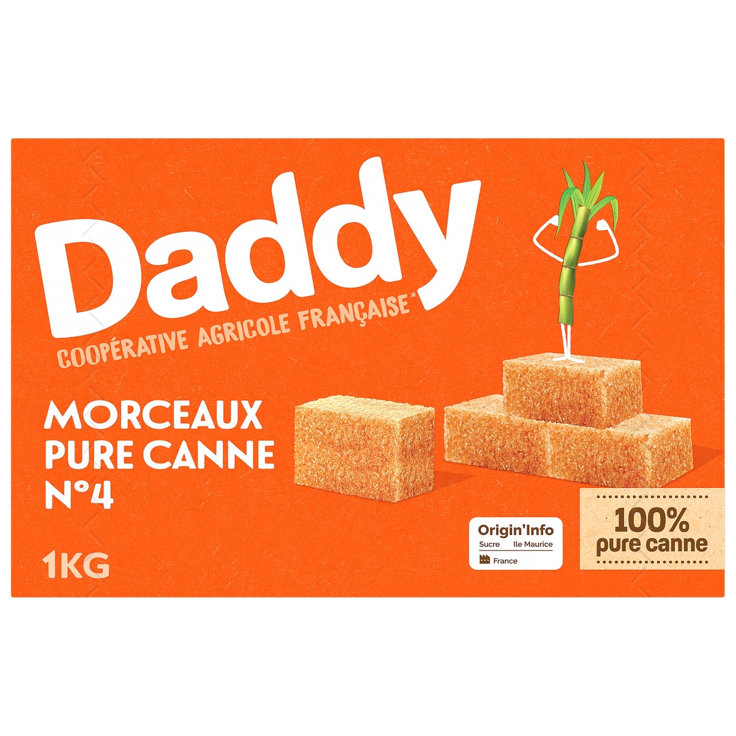 DADDY Reiner Rohrzucker Nr. 4 Stück