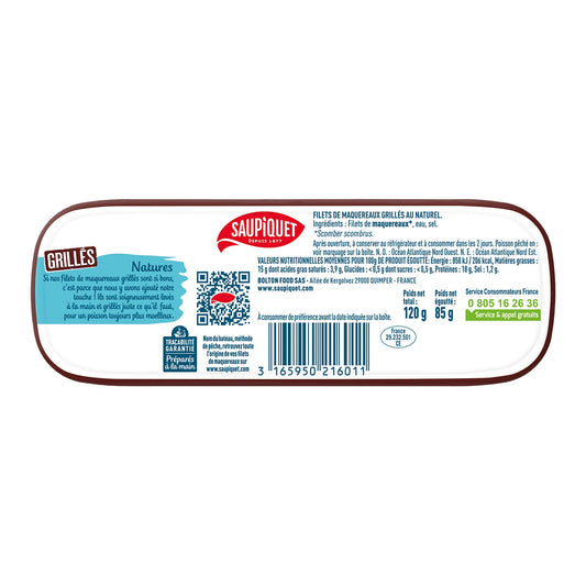 SAUPIQUET Gegrillte Makrelenfilets