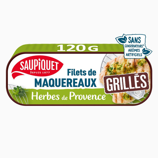 Gegrillte Makrelenfilets/Provence Kräuter SAUPIQUET