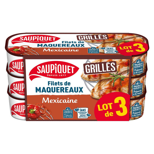 Gegrillte Makrele nach mexikanischer Art SAUPIQUET