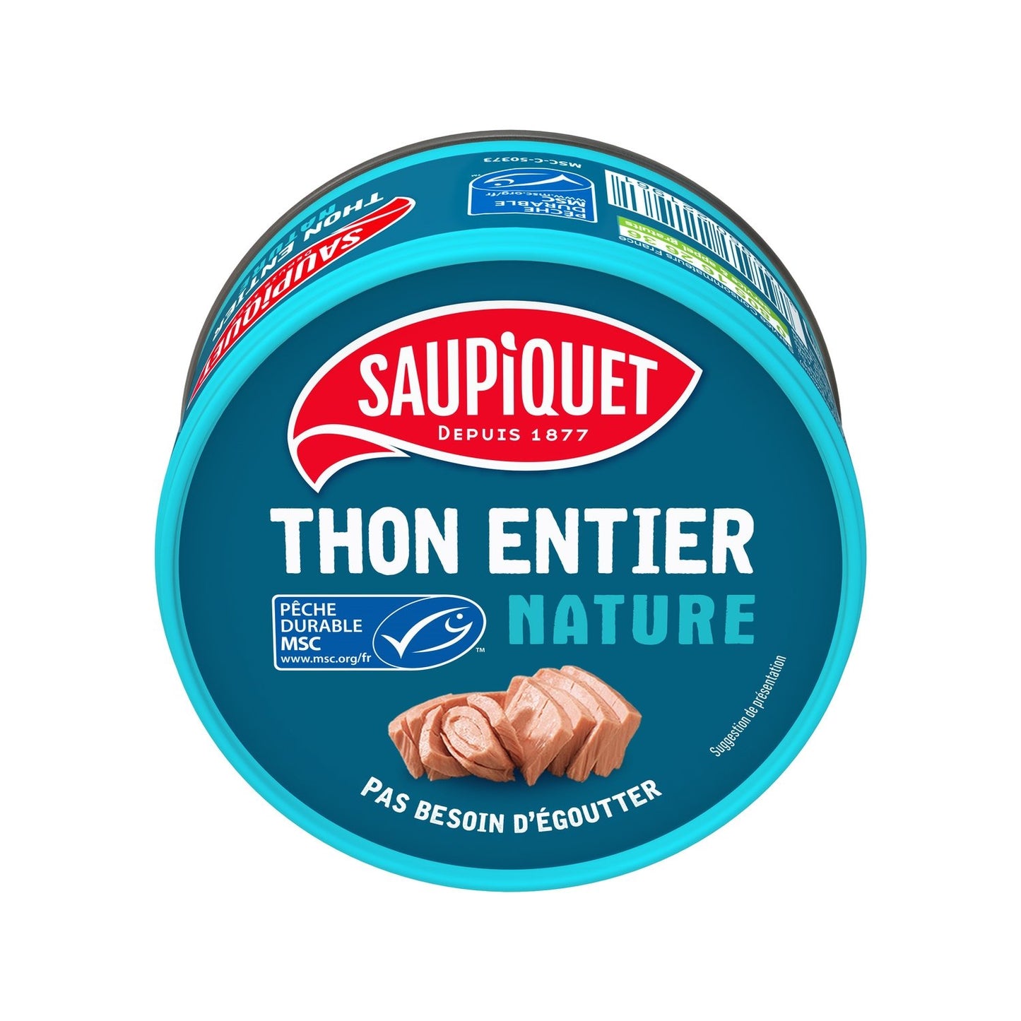 MSC SAUPIQUET Natur Thunfisch ganz