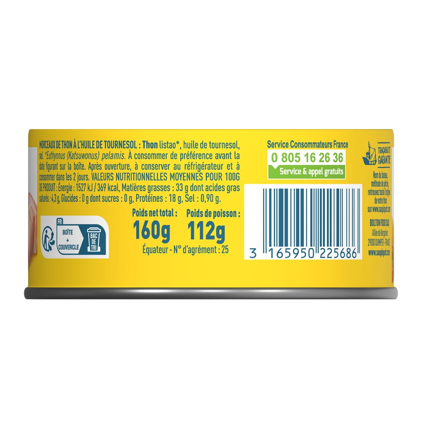 SAUPIQUET Tuna Chunks