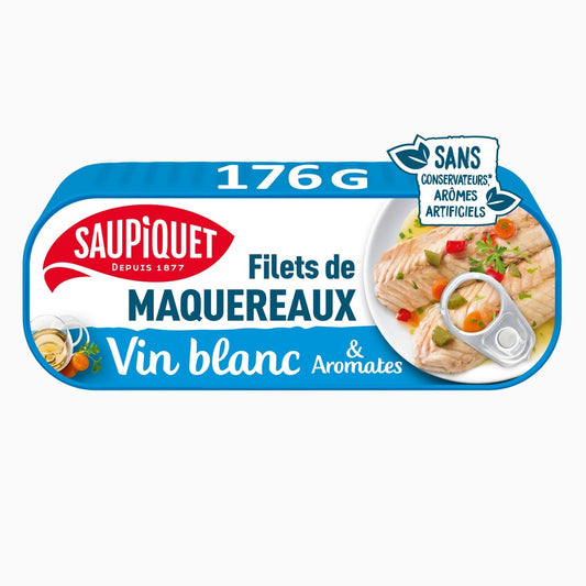 Makrelenfilets in Weißwein & Kräutern SAUPIQUET