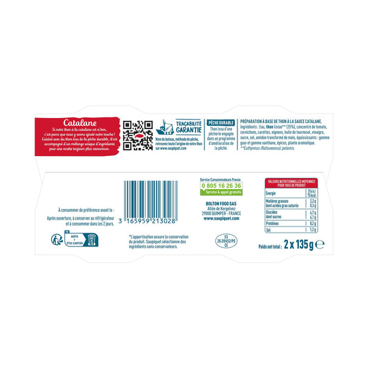 Katalanischer Thunfisch SAUPIQUET