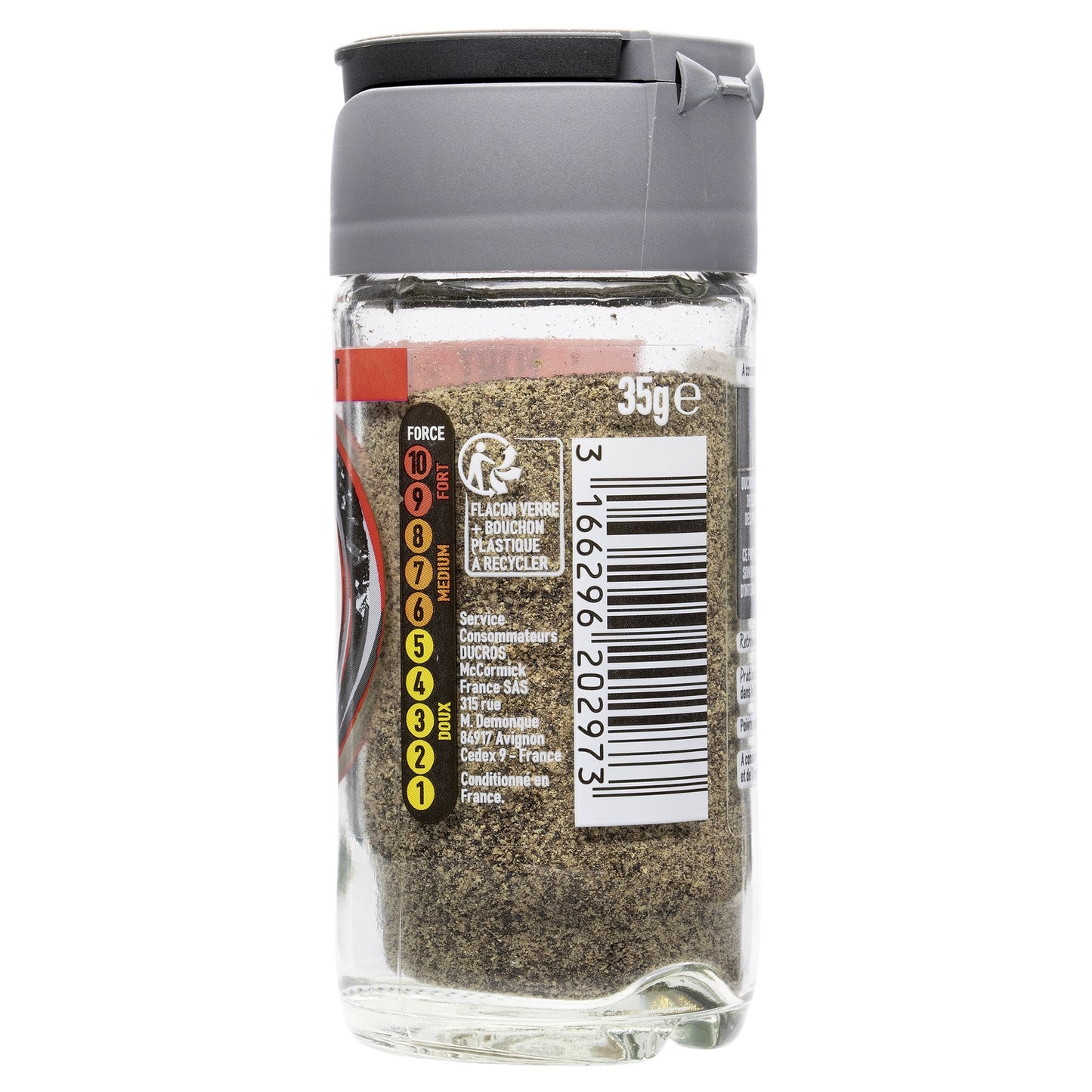 DUCROS Hot Ground Black Pepper