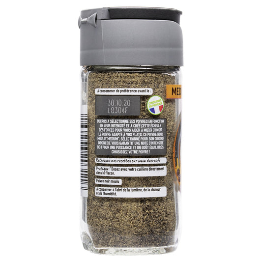 Ground Black Pepper Strength 8 DUCROS