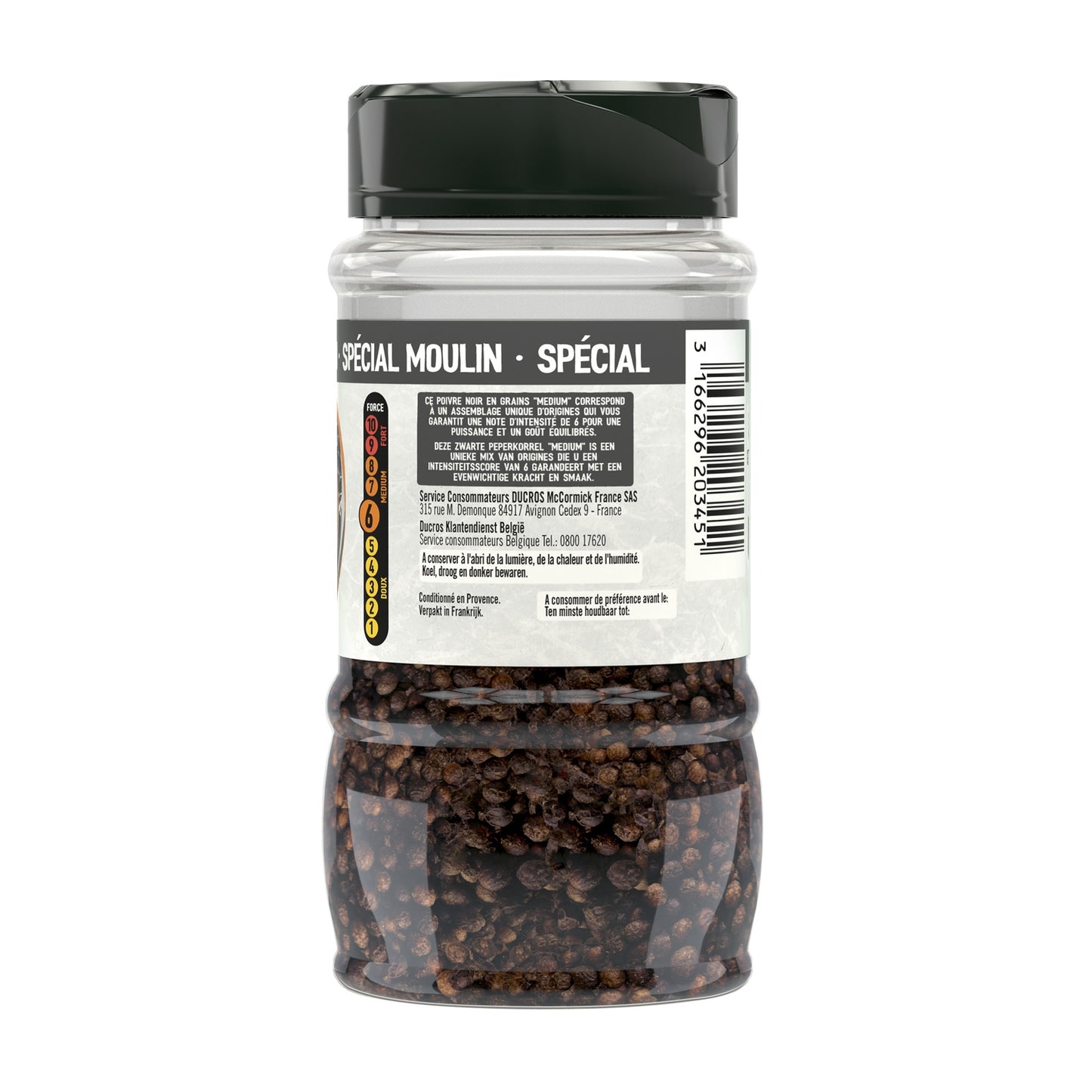 Poivre Noir Grains Force 6 DUCROS