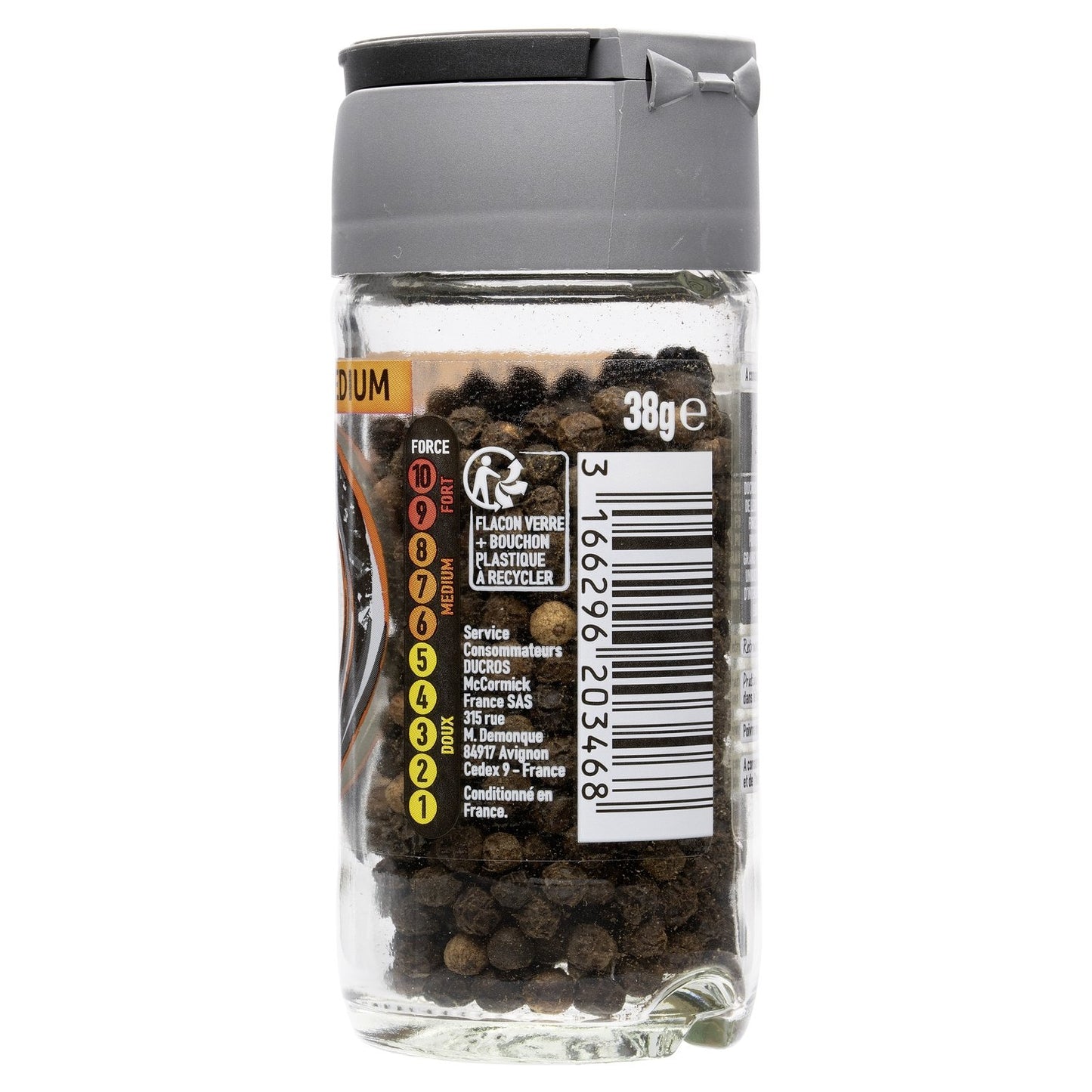 Black Peppercorns Strength 6 DUCROS