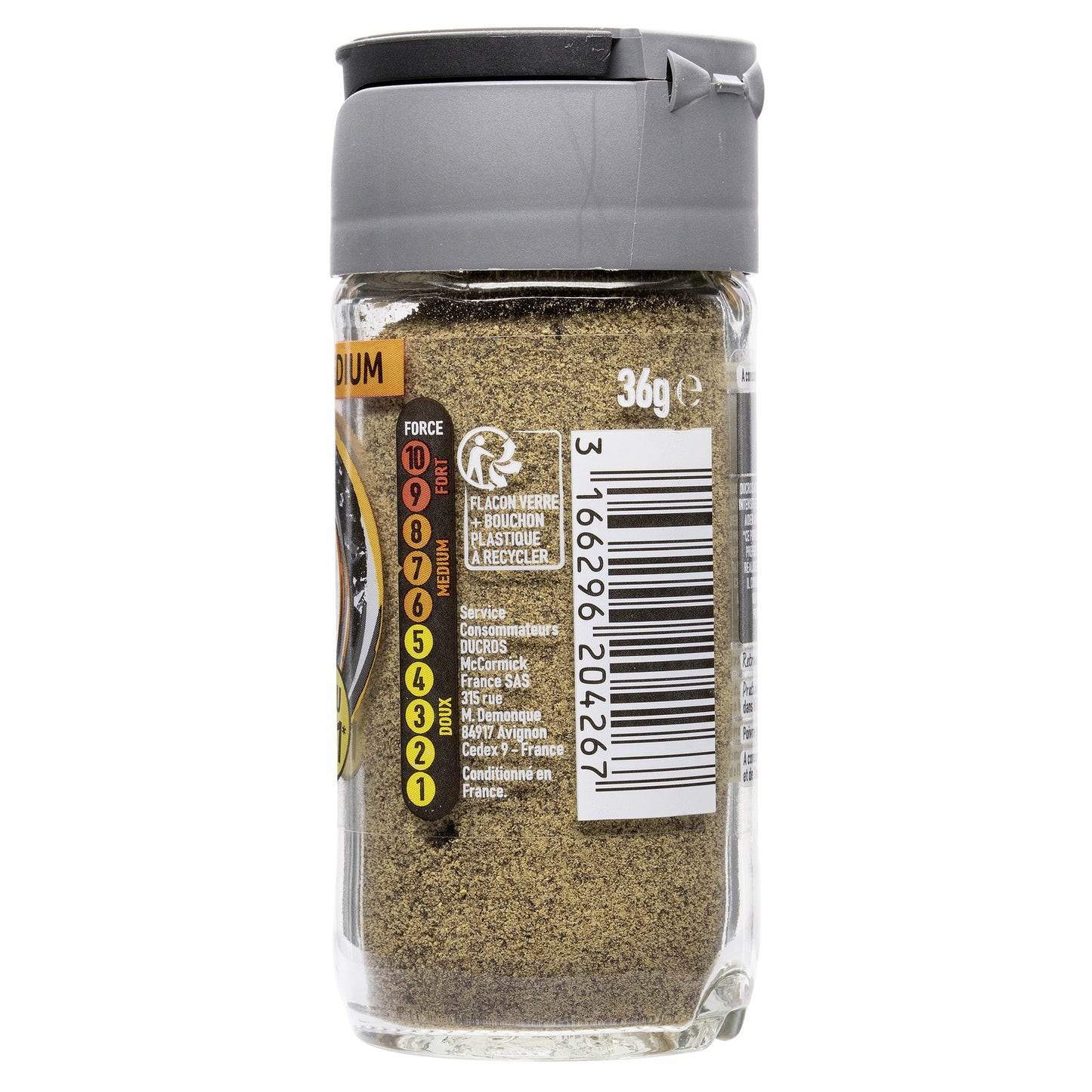 Ground Grey Pepper Strength 7 DUCROS