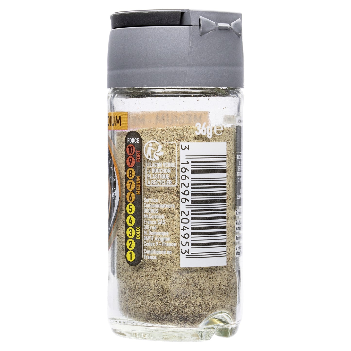 Ground White Pepper Strength 8 DUCROS