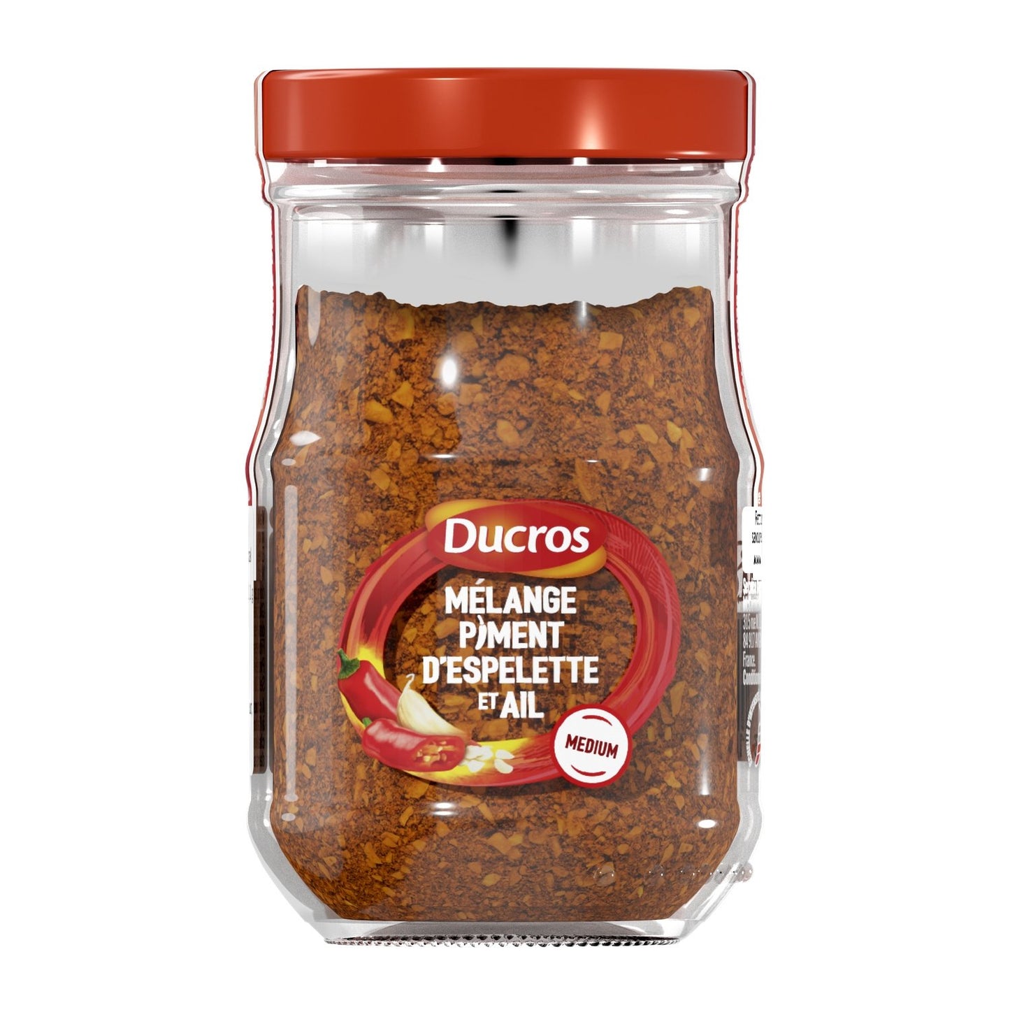 Mélange Piment d'Espelette et Ail Rôti DUCROS le flacon de 46g