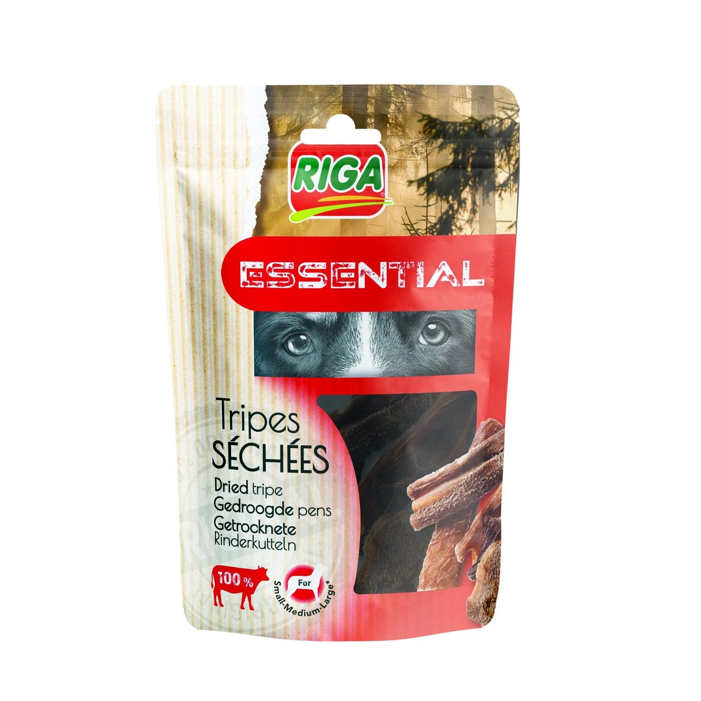 Friandises pour Chien Adulte Boeuf Essential ESSENTIAL COLOR le paquet de 100g