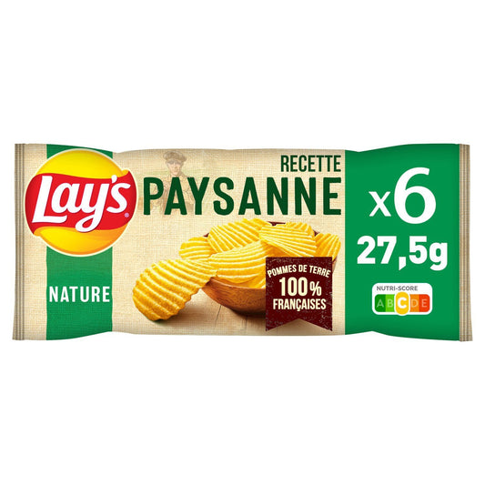 Chips Paysannes Nature LAY'S