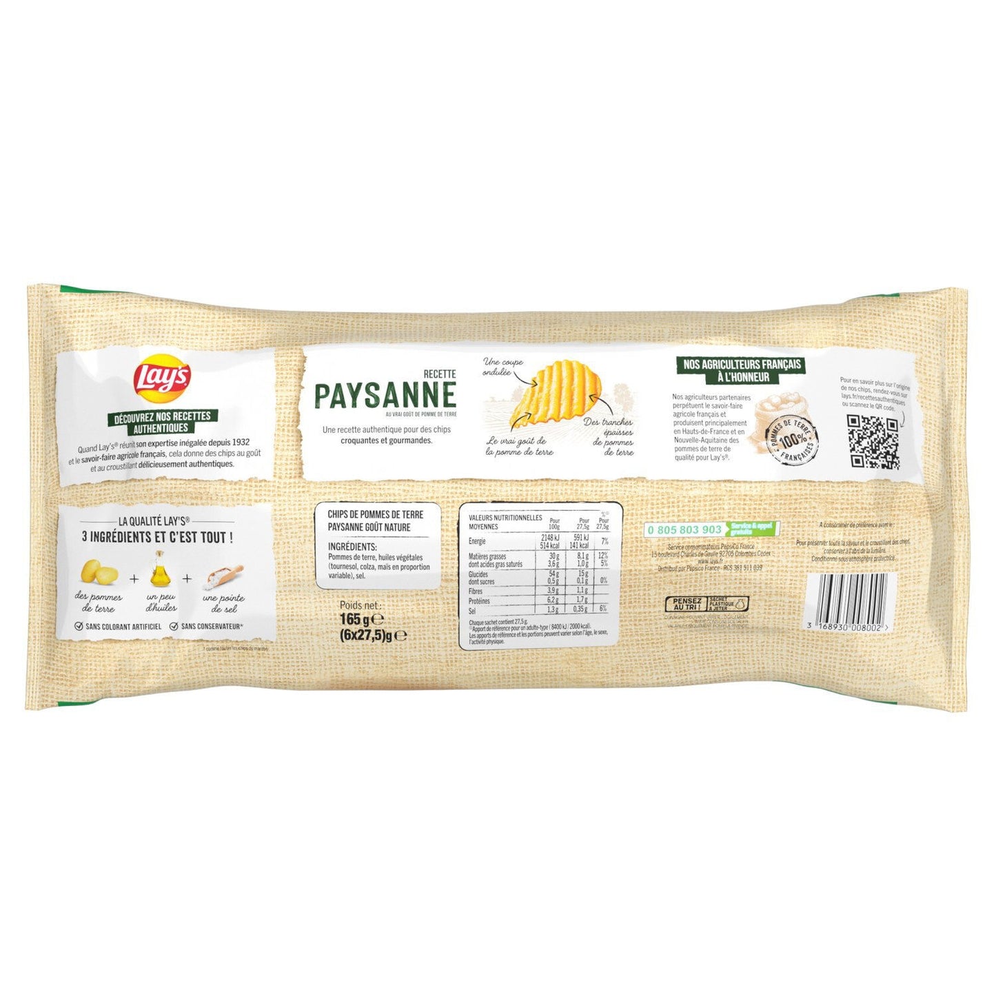 LAY'S Plain Country Chips