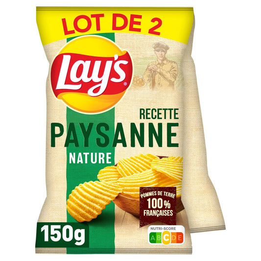 Chips Paysannes Nature LAY'S