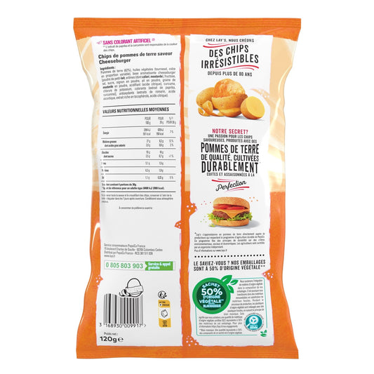 LAY'S Cheeseburger Flavor Chips