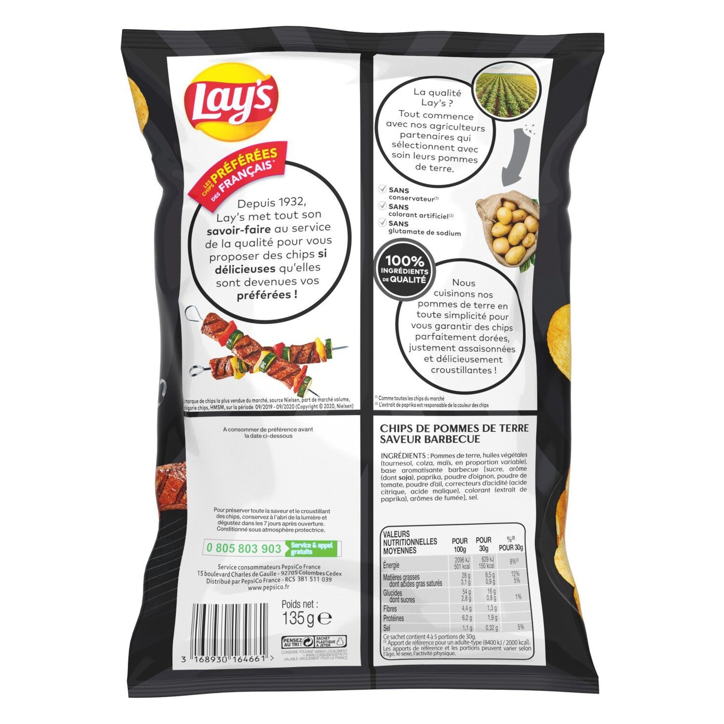 LAY'S Barbecue Flavor Chips