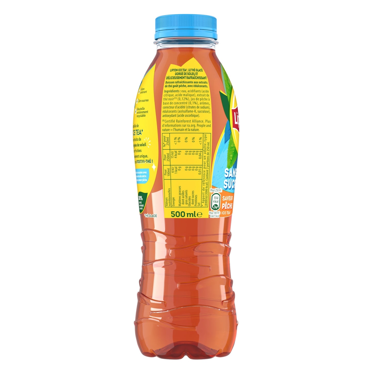 Lipton Zero Sugar Peach Iced Tea Drink