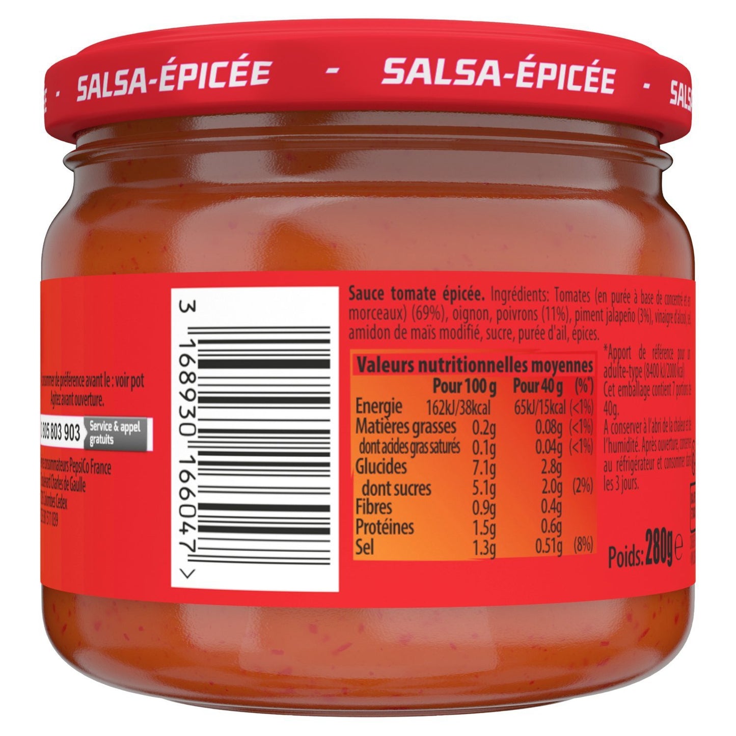Doritos Spicy Salsa Vorspeisensauce