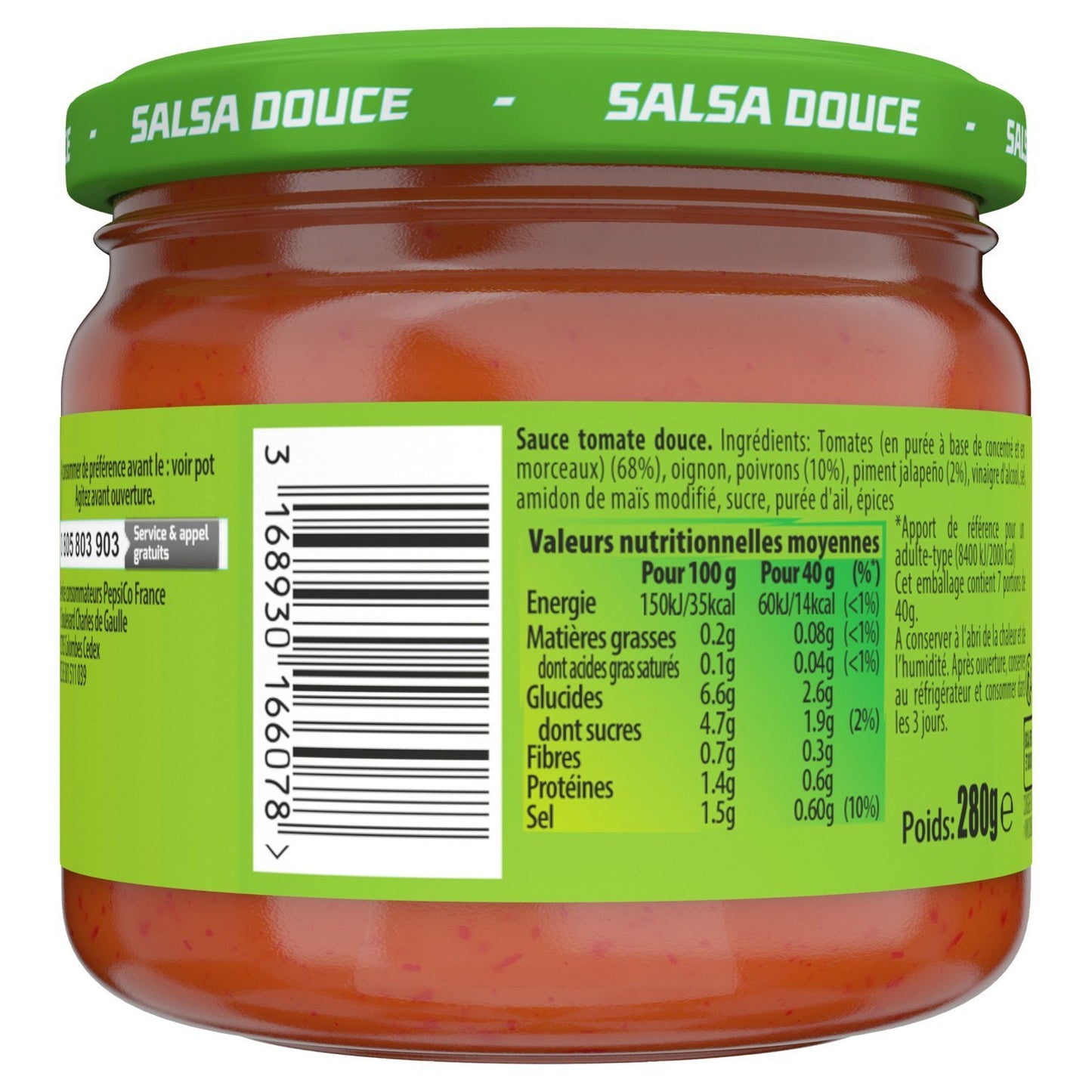 Doritos Milde Salsa Vorspeisensauce