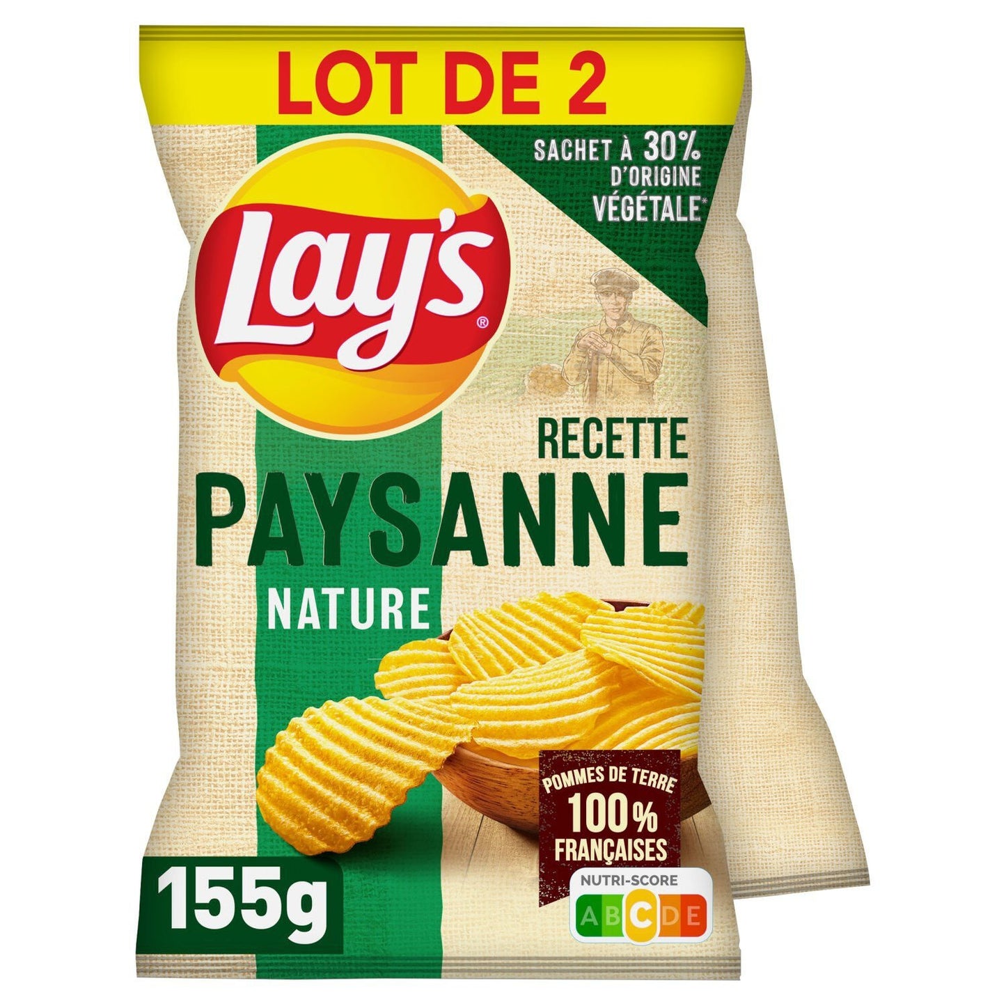 LAY'S Plain Country Recipe Chips