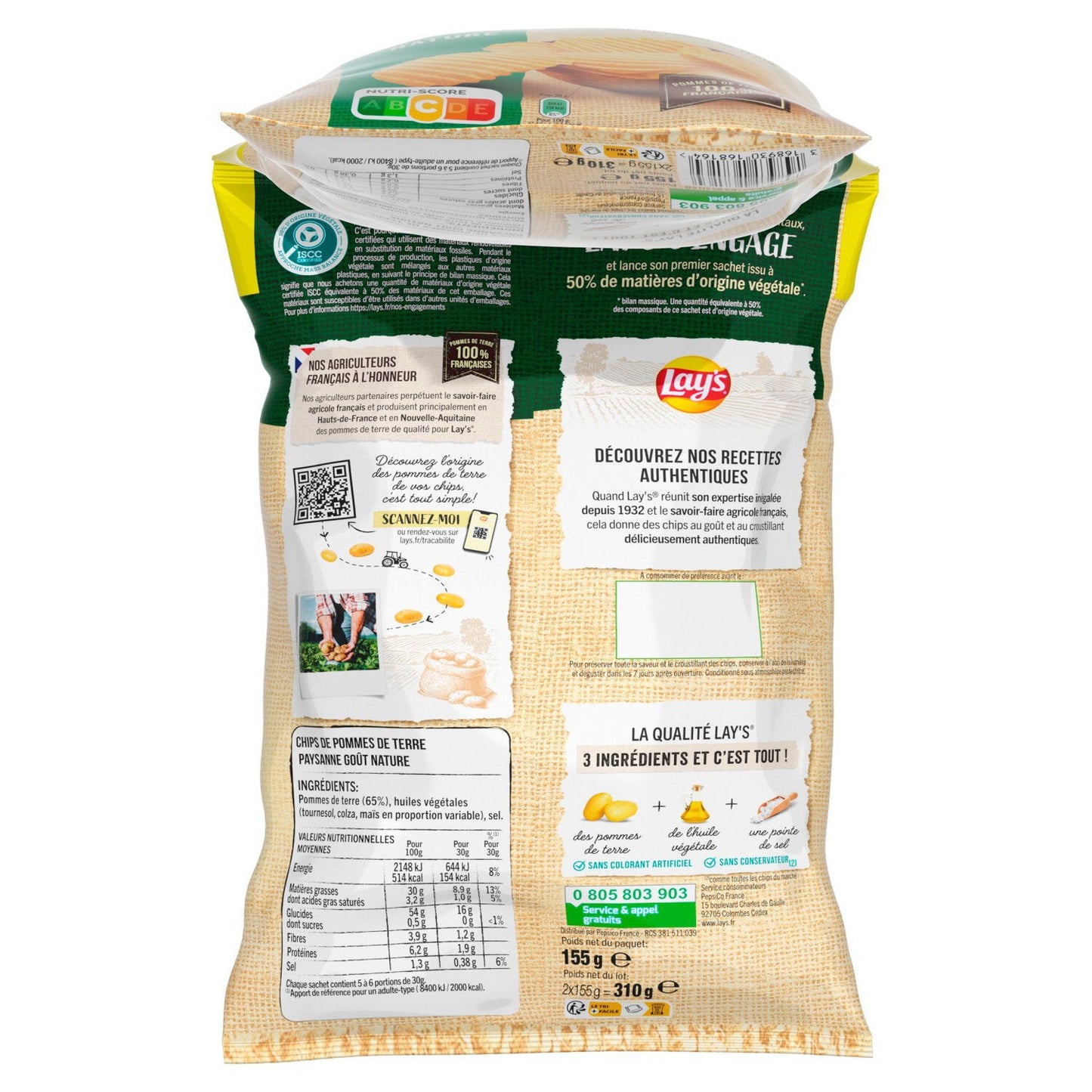 LAY'S Plain Country Recipe Chips