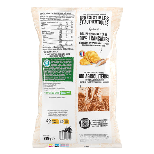 LAY'S Family Size Plain Country Recipe Chips