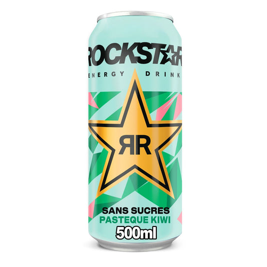 Boisson Énergisante Goût Pastèque Kiwi ROCKSTAR
