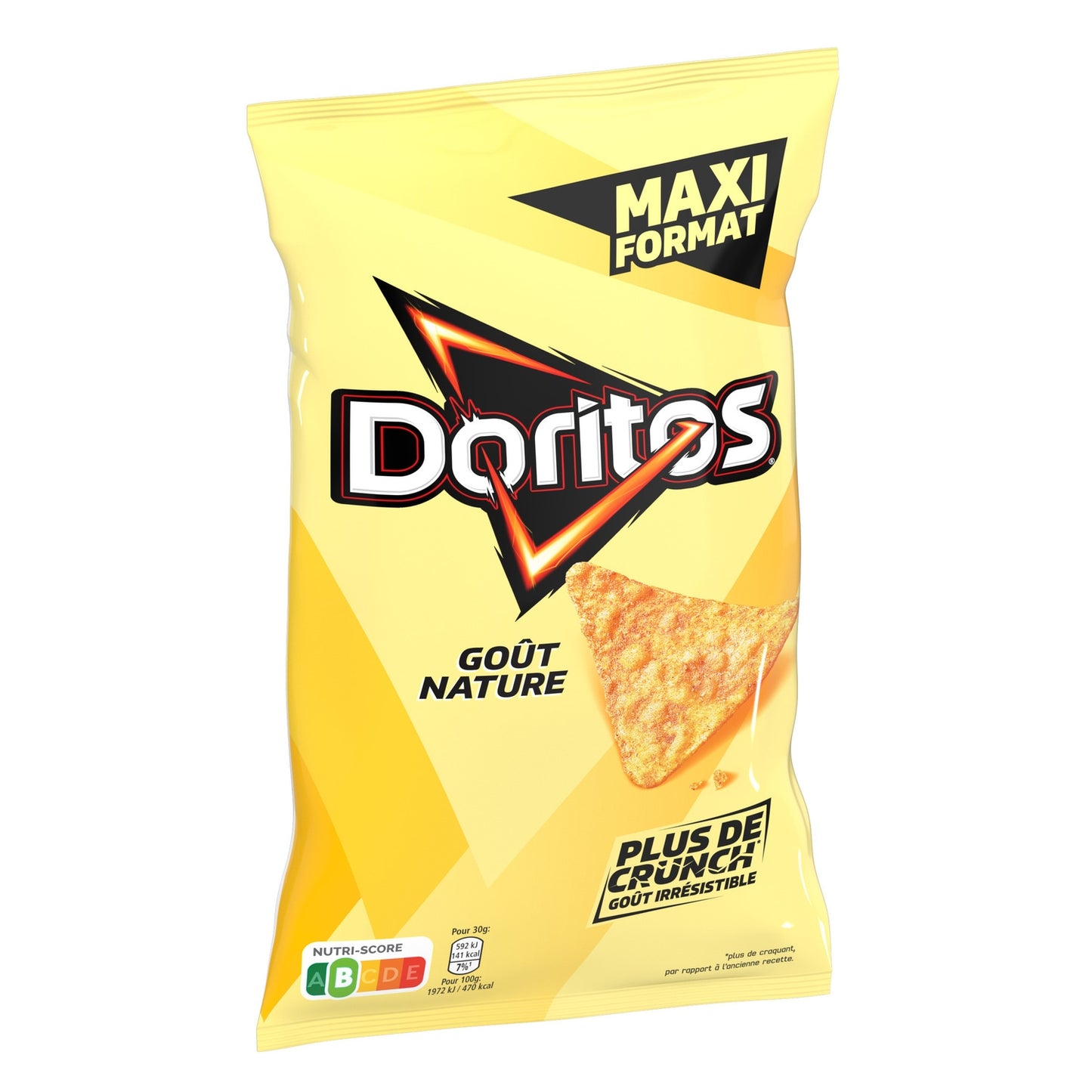 Chips Tortilla Goût Nature Maxi Format DORITOS