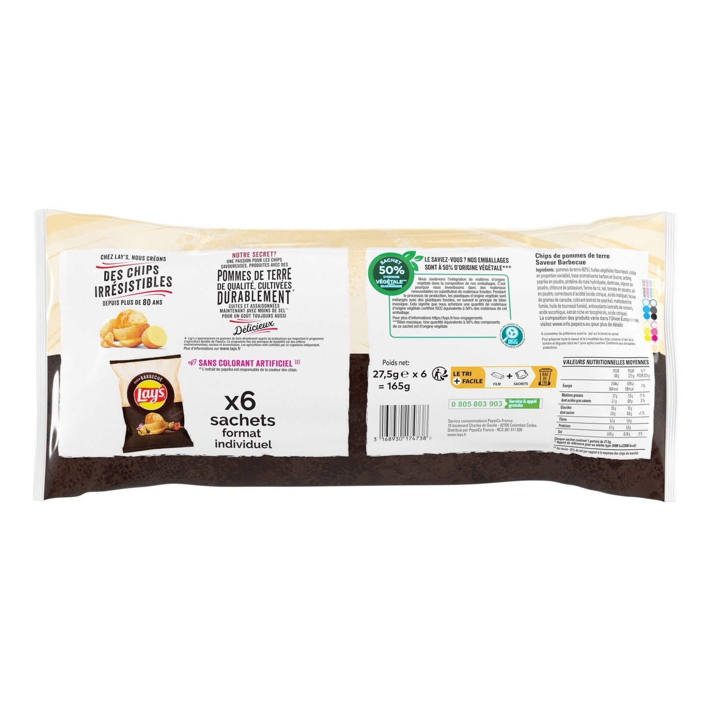 LAY'S Barbecue Flavor Chips